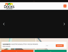 Tablet Screenshot of docksdelpuerto.com